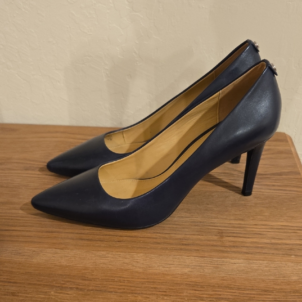 Michael Kors Dark Blue Women's Heels